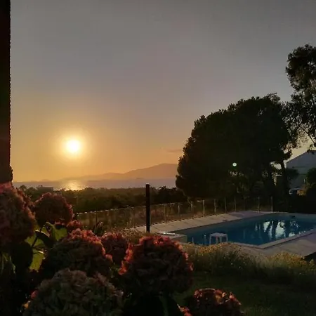 Corsicadream Arone Superbe Dans Villa, Vue Panoramique Mer, Piscine, Proche Porticcio Apartment Pietrosella