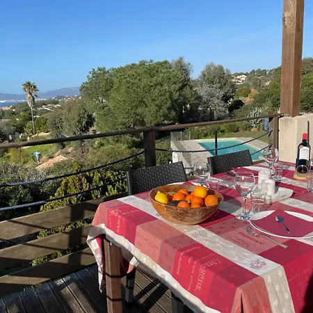 Corsicadream Arone Superbe Dans Villa, Vue Panoramique Mer, Piscine, Proche Porticcio *