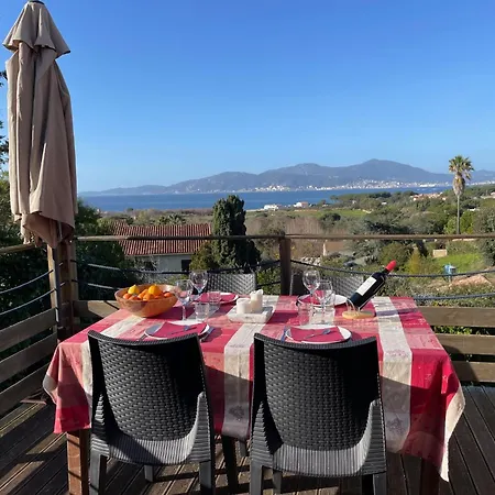 Corsicadream Arone Superbe Dans Villa, Vue Panoramique Mer, Piscine, Proche Porticcio * Pietrosella