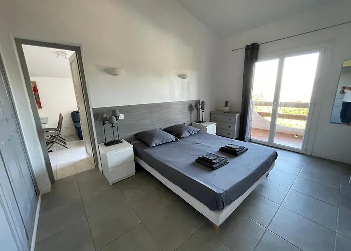 Corsicadream Arone Superbe Dans Villa, Vue Panoramique Mer, Piscine, Proche Porticcio דירה