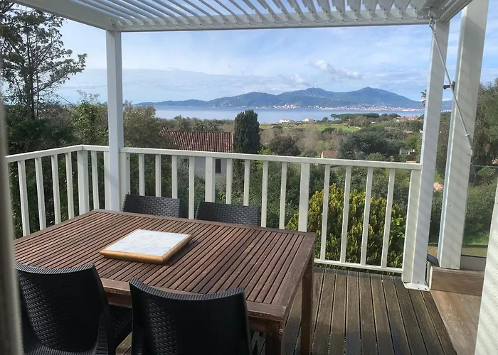 Apartment Corsicadream Arone Superbe Dans Villa, Vue Panoramique Mer, Piscine, Proche Porticcio Pietrosella